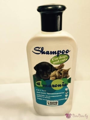 "Amaznonia" - Противопаразитен шампоан за кучета и котки   
