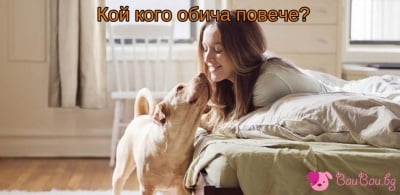 Кой кого обича повече?