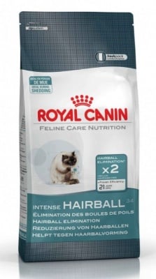 "Royal Canin Intense Hairball" - Храна за котки с обилно окапваща козина