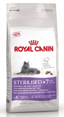 "Royal Canin Sterilised +7" - Храна за кастрирани котки на възраст над 7 години