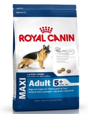"Maxi Adult +5" - Храна за кучета в зряла възраст, над 5 години