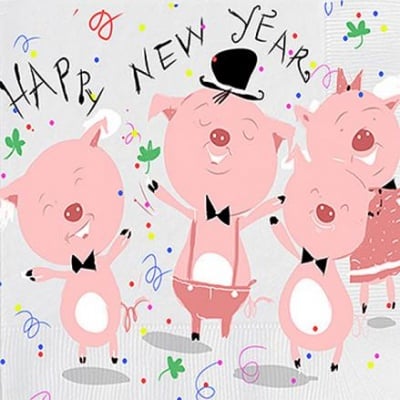 Салфетка PPD, 33 x 33 cm, пак.20 бр.