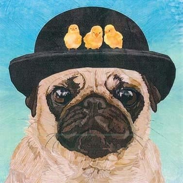 Салфетка PPD, 33 x 33 cm, пак.20 бр.