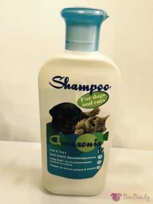 "Amazoniq" - Шампоан за кучета и котета 2в1 