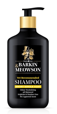 Barkin & Meowson Short Single Coat - Шампоан за кучета с късa козина без подкосъм, 350мл.