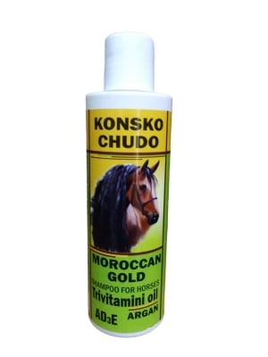 ШАМПОАН МАРОКАНСКО ЗЛАТО - с АРГАНОВО и АД3Е, 200 мл.