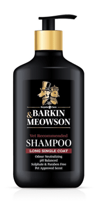 Barkin & Meowson Long Single Coat - Шампоан за кучета с дълга козина без подкосъм, 350мл.