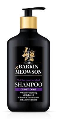Barkin & Meowson Curly Coat Shampoo - Шампоан за кучета с къдрава козина, 350мл.