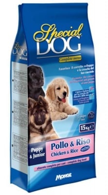 "Special Dog JUNIOR" - Храна за малки кученца с пилешко и ориз