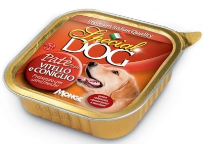 "Пастет за кучета" - Приготвен от заешко и говеждо месо