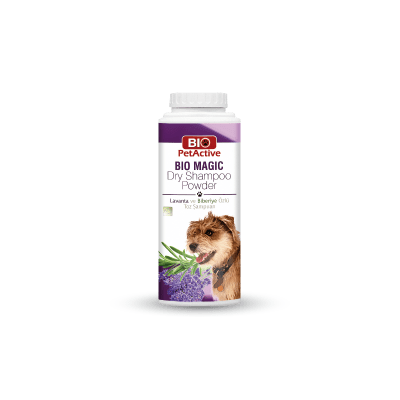 Bio Magic сух шампоан за кучета с розмарин и лавандула, 150 гр.