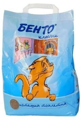 "БЕНТО" - Котешка тоалетна с класически пълнеж