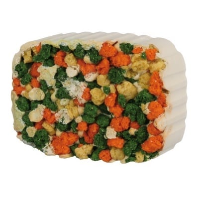 "GNAWING STONE - SPIRULINA & CROQUETTE" - Минерален камък зеленчуков