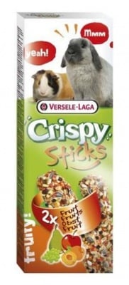 "Sticks Rabbits&Guinea Pigs Fruit" - Крекер за зайчета и морски свинчета с плодове