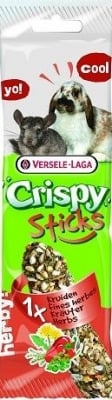 "Crispy Sticks" - Крекер за чинчили и зайчета с билки 