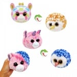 Плюшена играчка 2 в 1 - с две лица, различни видове