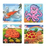 Пъзел - дърво /9 едри елемента/