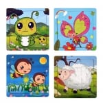 Пъзел - дърво /9 едри елемента/