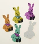 Дървенозаек 33x21x3 мм, дупка 2 мм