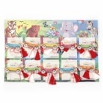 Мартеници кучета в кола светещи 10 броя