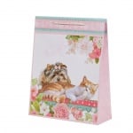 Подаръчна торбичка - Коте и куче, пакет 10бр., голяма