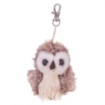 Плюшенa играчка - ключодържател - бухалче, 10 см