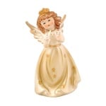 Ангелче порцелан с птица