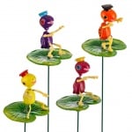 Декоративна фигурка със стик - костенурка