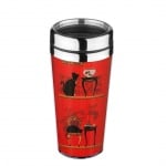 Термо чаша - черна котка, 470 мл.