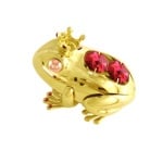 Жаба с корона златна