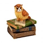 Бухал кутия за бижута цветен