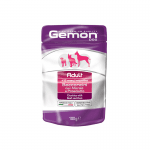 Пауч с телешко и шунка - за възрастни, Monge - Gemon, 100гр