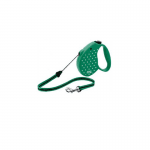 Flexi Dots Medium /автоматичен повод за кучета до 20кг въже 5м/ - синьо и зелено