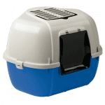 Закрита ъглова котешка тоалетна Ferplast MIKA, 57,5 x 51,5 x h 42 cm