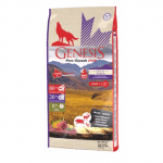 Храна за дребни породикучета Genesis Pure Canada Wild Taiga, полувлажна, С прясно месо от див глиган, елен и пиле, три разфасовки
