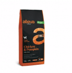 Пълноценна храна за малки кучета от големи породи Alleva® Natural Puppy Maxi, с пиле и тиква, 12кг