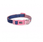 Нашийник за куче DOUBLEPREMIUM BLUE/PINK, различни размери