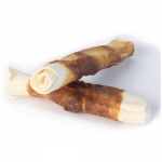 Лакомство за куче Magnum пръчки от телешка кожа обвита в патешко месо, 2 броя