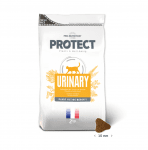 Храна за котки с уринарни проблеми Pro-Nutrition Flatazor Protect Urinary, редуцира новообразуването на струвитни камъни в бъбреците, подобрява функцията на отделителната система, две разфасовки
