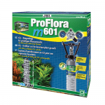 JBL ProFlora m601 (set CO2) - професионална СО2 система с бутилка 500g за многократна употреба със стойка, редуцил вентил, разпръсквател на СО2, 2м Со2 маркуч,възвратен клапан,CO2/pH Permanent Test600l