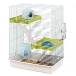 Триетажна клетка за хамстери 46 x 29 x h 58 cm CAGE HAMSTER TRIS WHITE