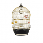 CAGE BALI BRASS -КЛЕТКА ЗА ПТИЦИ - 43.5xH68.5см