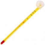 Стъклен термометър за аквариум 14.5см