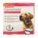Beaphar Cani Shield - противопаразитен нашийник за кучета против кърлежи, бълхи и пясъчни мухи - два размера