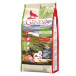 Храна за малки кучета Genesis Pure Canada Green Highland Puppy, С прясно агнешко, козе и пилешко , три разфасовки