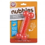 Дентална играчка за куче Arm&Hammer Bone Dental - кокал с аромат на фъстъчено масло, 16см