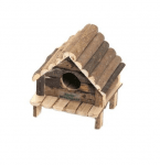 Дървена къщичка за хамстер и джербил Hudson от Karlie, Германия