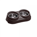 Поставка със купи за едновременно сервиране на храна и вода за кучета - различни размери