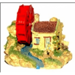 Декорация за аквариум смола - мелничка А1119