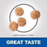 Суха храна за дребни и миниатюрни породи кучета в зряла възраст над 1 година с чувствителен стомах и кожа Hills Science Plan Small&Mini Sensitive Stomach&Skin Adult, с пилешко месо, 100ГР НАСИПНО